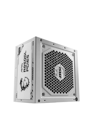 MSI MAG A850GL PCIE5 850W 80+ Gold Full Modüler Güç Kaynağı Beyaz