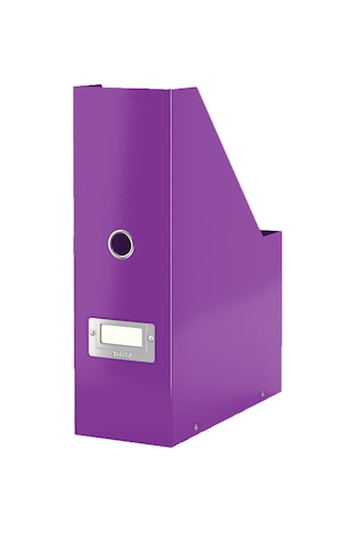 Leitz Wow C&s Karton Kutu Klasör Metalik Mor 60470062