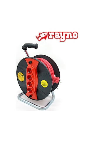 Seyyar Makaralı Uzatma Kablosu 3x2,5mm 40mt - 7006 1 M