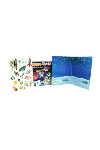 Todizoo Space World Manyetik Hikaye Oluşturma