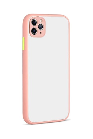 Apple Uyumlu iPhone 11 Pro Max Uyumlu Zore Hux Kılıf-pembe Pembe -