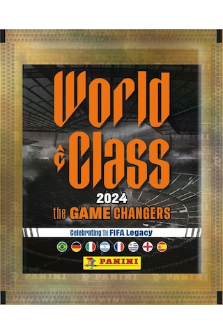 Toyika Panini Lisanslı World Class 2024 Koleksiyon 25 Paket 125 Stickers Çıkartma