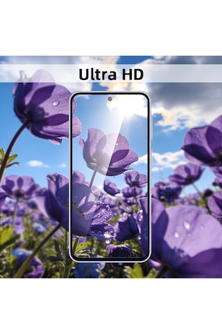 Samsung Galaxy A37 5g İle Uyumlu Ekran Koruyucu Şeffaf Temperli Kırılmaz Cam Ekran Koruyucu 3 Adet