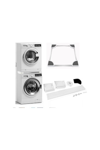 Srfn Ticaret Çamaşır Ve Kurutma Makinesi Birleştirme Aparatı - Beko/grundig Uyumlu İstif Kiti