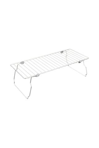 Mithra Life Metal Dolap İçi Düzenleyici Katlanabilir Raf Mıt1098 Gümüş