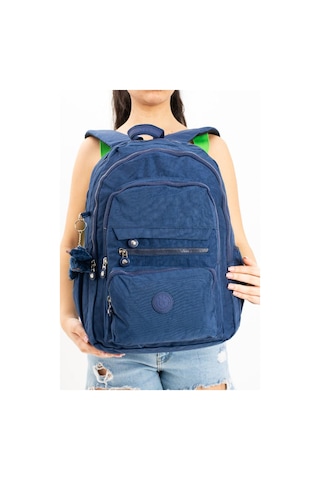 Baginn Unisex Sırt Çantası Hafif Yağmur Geçirmez Klinkır Kumaş Laptop Bölmeli Seyahat Çantası 43 30 Cm 001