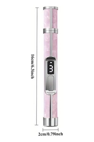 Willowhaven Profesyonel Tırnak Taşlama Ve Cilalama Kalemi Mor Kolay Paket 5 Başlık Kablosuz 3 Hız Usb C Şarj Ev Salon Manikür Pedikür