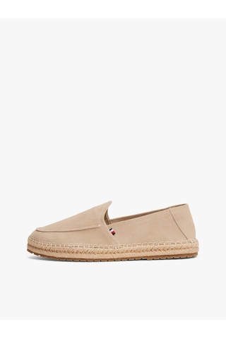 Tommy Hilfiger Hılfıger Flex Espa Suede Loafer Erkek Bej Günlük Ayakkabı - Fm0fm05392