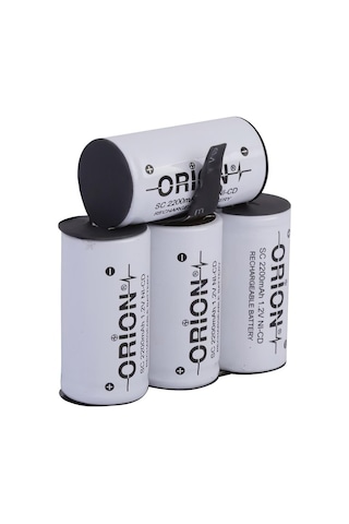Fakir Uyumlu Orıon 4.8V 2200 mAh Şarjlı Süpürge Pili (306024931)