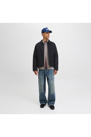 Jack & Jones Dover Worker Erkek Siyah Ceket 12278797-b Siyah