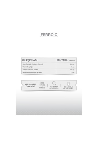 Goodday Ferro C 60 Kapsül 3 Adet