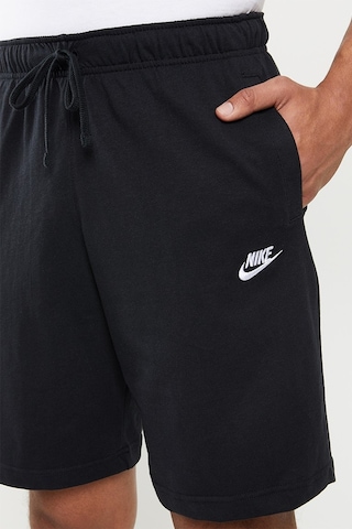 Nike Sportswear Club Jersey Cotton Shorts Unisex Pamuklu İnce Yazlık Şort Siyah