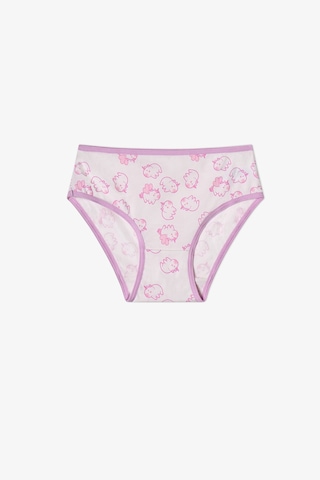 Penti Kız Çocuk Pembe Unibara Unicorn Desenli 5li Slip Külot