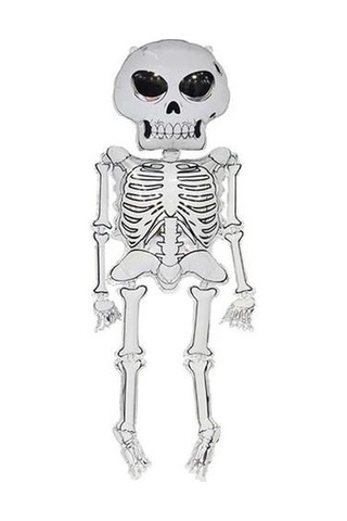 Folyo Balon Halloween İskelet 158 86cm Cadılar Bayramı İsklet Şeklinde Folyo Balon 3d Diğer