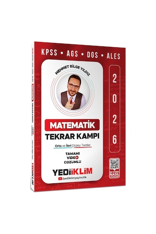 Yediiklim Yayınları 2026 Kpss Ags Dgs Ales Matematik Tamamı Video Çözümlü Tekrar Kampı Yediiklim Yayınları 2026 Kpss Ags Dgs Ales Matematik Tamamı Video Çözümlü Tekrar Kampı
