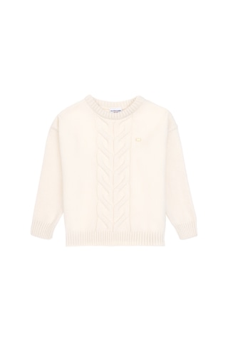 U.s. Polo Assn. Kız Çocuk Kazak /triko 50316278-vr256 İnci
