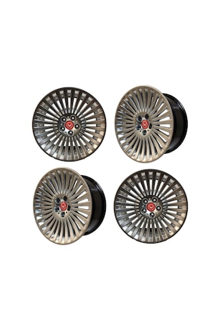 2 Adet Bk-589 10 19 5 120 Et24 74.1 Hyper Silver Jant Takım