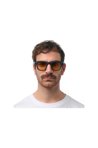 Okkia Firenze Unisex Güneş Gözlüğüsiyah Havana / Lens : Sarı Kahverengi