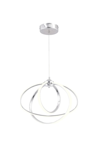 Elips 3lü Krom Kumandalı Ve Dimerli Beyaz, Sarı, Gün Işığı Ledli Plafonyer Avize Sb-ld-602 Krom