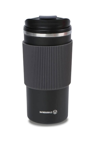 Korkmaz Freedom Plus Siyah Kahve Bardağı