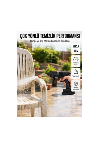 2025 Model 48v Şarjlı Basınçlı Yı Tabancası Orijinal Seri
