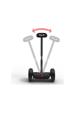 Segway Ninebot Smax Dengeleyici 4800 W 38 Km Menzil Scooter Siyah Siyah