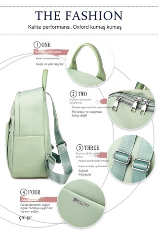 Taze Papatya Şekeri Rengi Sırt Çantası-pembe Pempe