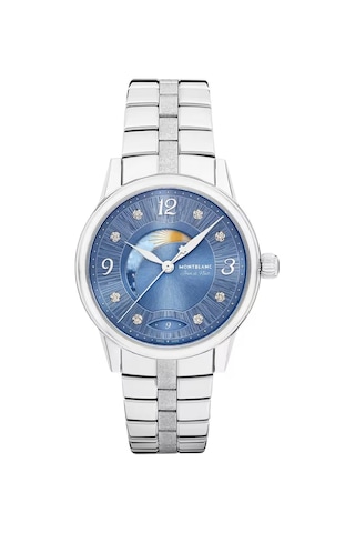 Montblanc Boheme Day & Night 34 Mm Otomatik Saat 134343 Mavi