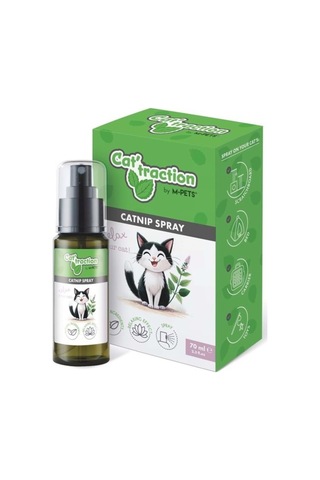 M-pets Cat Traction Catnip Spray 70ml