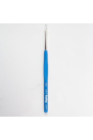 Abarta Tulip Silikon Elastik Saplı Dantel Tığ No:8 & 1.25mm Mavi No 8 - 1,25 Mm