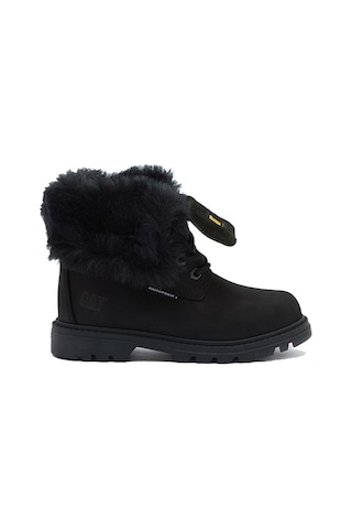 Caterpillar Utah Fur Wp Çocuk Bot Siyah