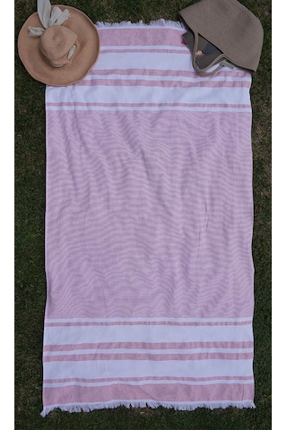 100x180 Cm Büyük Boy Renkli Unisex Plaj Havlusu Baveno Desen002