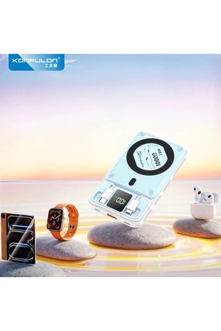M25w 10.000 Mah 20w Pd Magsafe Powerbank - Mavi