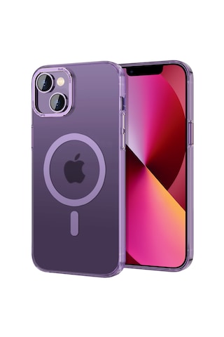 Apple Uyumlu iPhone Buff 13 Taofit Kılıf Purple