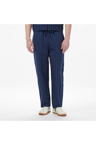 United4 Unıted4 Comfort Fit Erkek Lacivert Pantolon Alno Lacivert