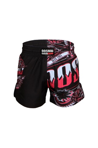 Dosmai Dijital Baskılı Snake Spor Şort Siyah Kırmızı Fgs238 Siyah - Kırmızı