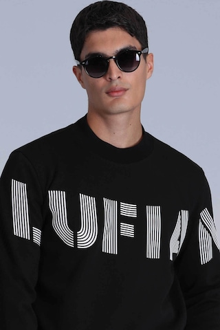 Lufian Todillo Erkek Sweatshirt - Siyah