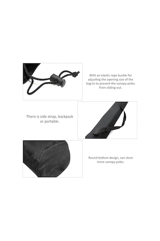 Xindoker Oxford Kumaş Çadır Direği Depolama Çantası, Çok Amaçlı Taşınabilir, Sırt/el Taşıma, Gruptan Ve Kameralı Ayaklar İçin Uygun Diğer