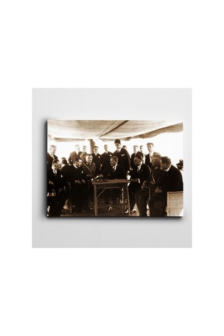 Atatürk İstanbul'da Kanvas Tablo