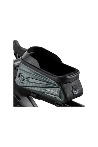 Padalink Bisiklet Ön Çerçeve Çantası: Su Geçirmez Eva Malzeme, 1.7l Kapasite, Çok Amaçlı, Akıllı Telefon Cebi Yeşil