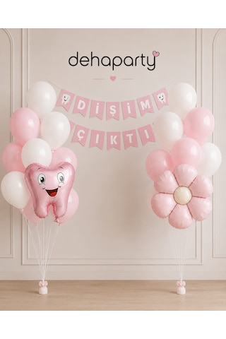 Diş Buğdayı Parti Süsleme Seti Dişim Çıktı Banner Balon Süsleri Kız Erkek Bebek Doğum Günü Konsepti 23 Parça Pembe Diş Buğdayı Parti Süsleme Seti Dişim Çıktı Banner Balon Süsleri Kız Erkek Bebek Doğum Günü Konsepti 23 Parça Pembe