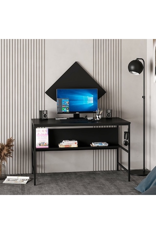 Minar Greta Çalışma Masası Modül1 - Mat Siyah