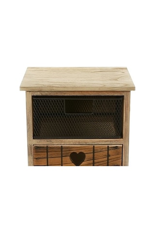 Rayne 3 Çekmeceli Dekoratif Sepet Sebzelik Patates Soğanlık 35x56