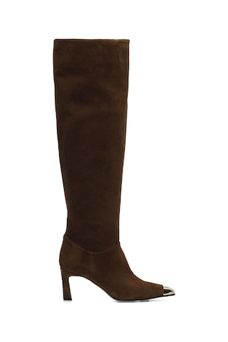 Nine West Harrı 4pr Taba Kadın Topuklu Çizme 000000000101976105 Taba