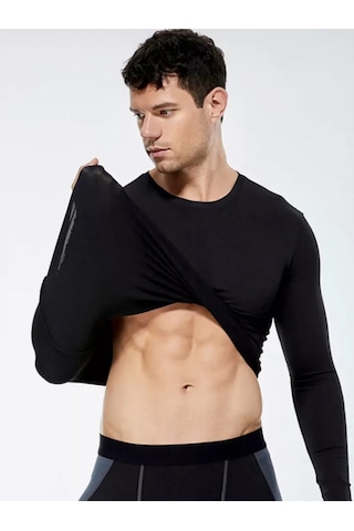 Frman Spor Uzun Kollu Polar Rashguard 291205846 Siyah