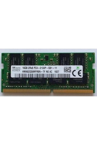 SK Hynix HMA82GS6MFR8N-TF 16 GB DDR4 2133 MHz CL15 Notebook Ram SK Hynix HMA82GS6MFR8N-TF 16 GB DDR4 2133 MHz CL15 Notebook Ram