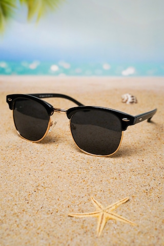 Di Caprio Dc2037Black Polarize Camlı Clubmaster Kadın Güneş Gözlüğü