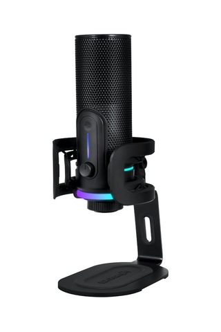 Mıc Pro Omni Directional, Cardioid, Bidirectional Rgb Siyah Yayıncı Mikrofonu