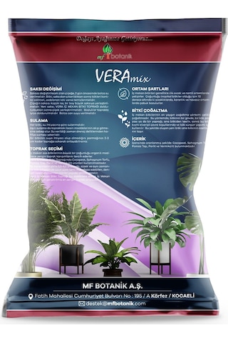 Mf Botanik Vera Özel Karışım İç Mekan Bitki Çiçek Toprağı 10 L
