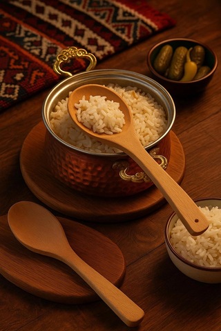 Ahşap Pilav Kaşığı 28 Cm